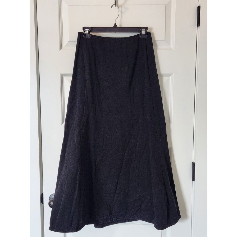 🦋 3 for $10! Women's Anne Klein Size 6 Zip Up Maxi Long Skirt